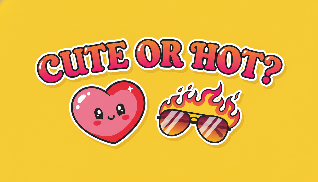 The Ultimate Vibe Check: Are You Actually Cute or Hot?