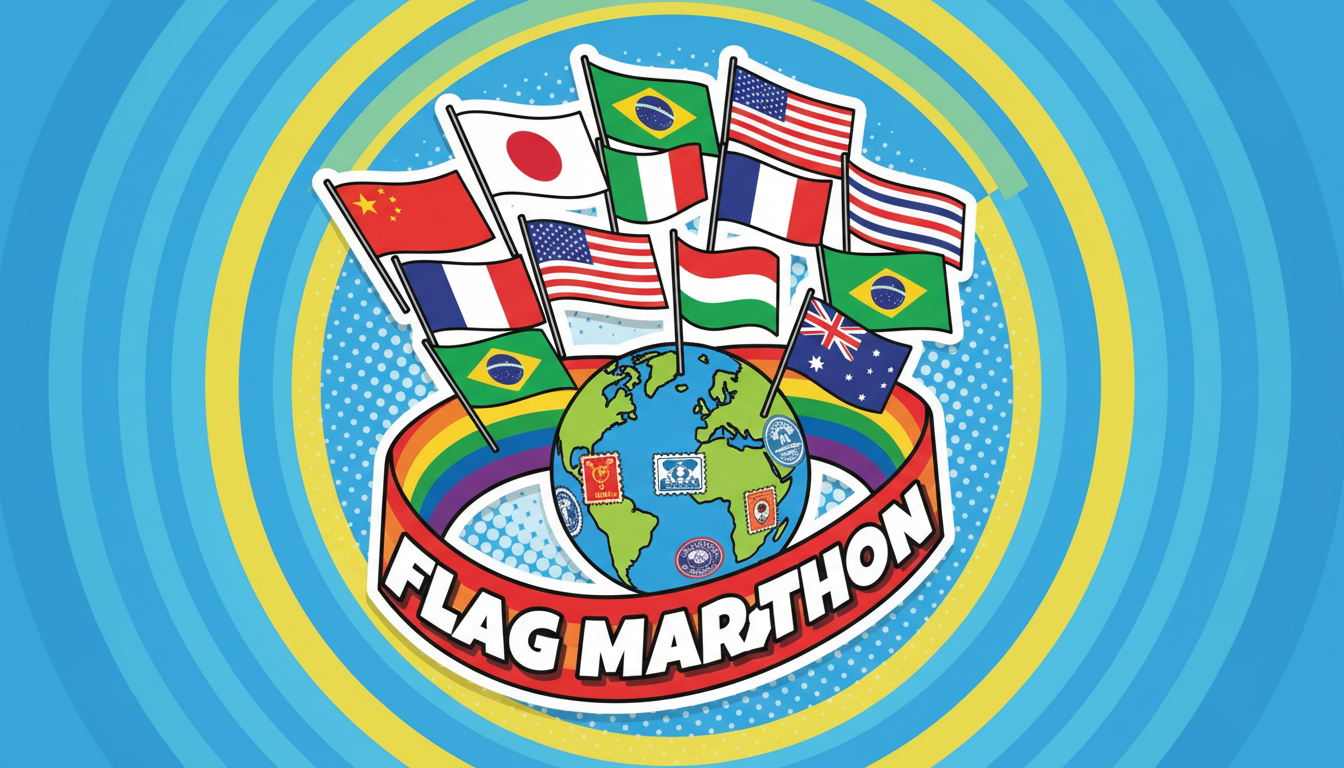 The Flag Marathon: How Many Countries Can You Identify?
